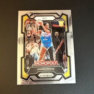 Angel Reese Monopoly Prizm Rookie Card